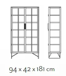 Vitrinskåp AK 2780 - Bild 2
